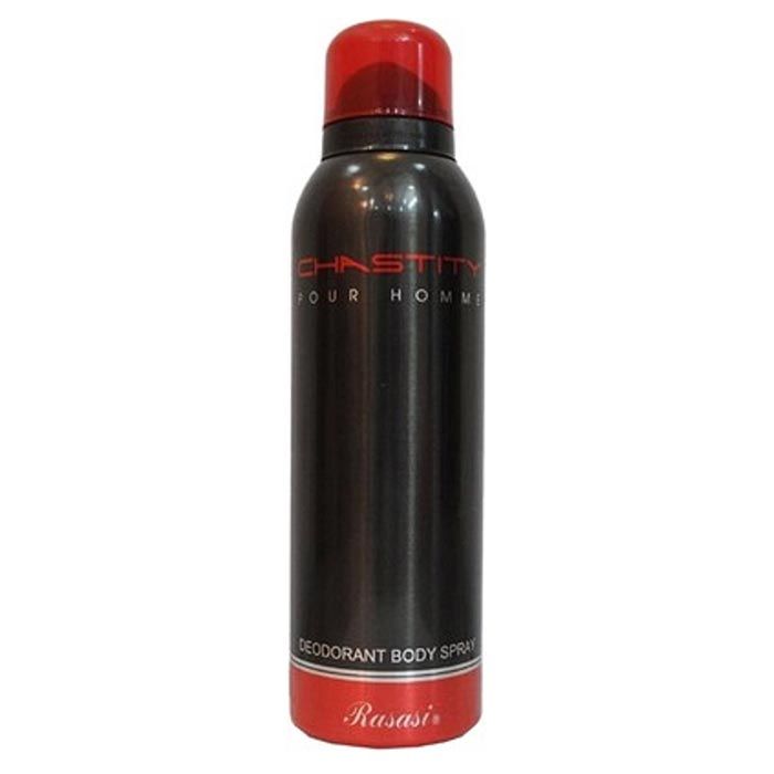 Buy Rasasi Chastity Deodorant Spray For Men (200 ml) - Purplle