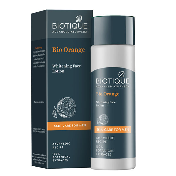Buy Biotique Bio Orange Nourishing Lotion For Man (120 ml) - Purplle