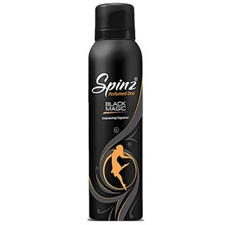 Buy Spinz Perfumed Deodorant Spray - Black Magic (150 ml) - Purplle