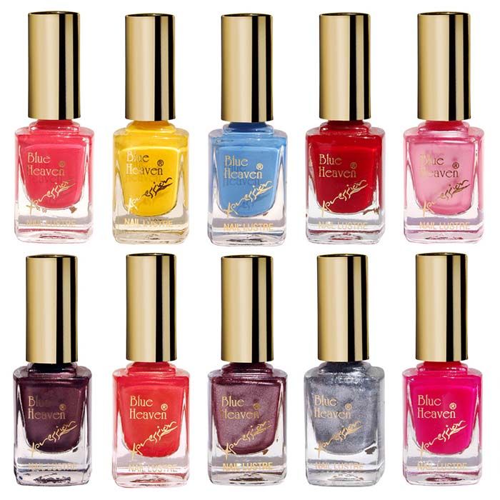 Buy Blue Heaven Combo Of 12 Xpression Nail Paint (905, 907, 913, 928, 931, 964, 972, 987, 991, 993, 995 & 1000) (9 ml X 12 Pc) - Purplle
