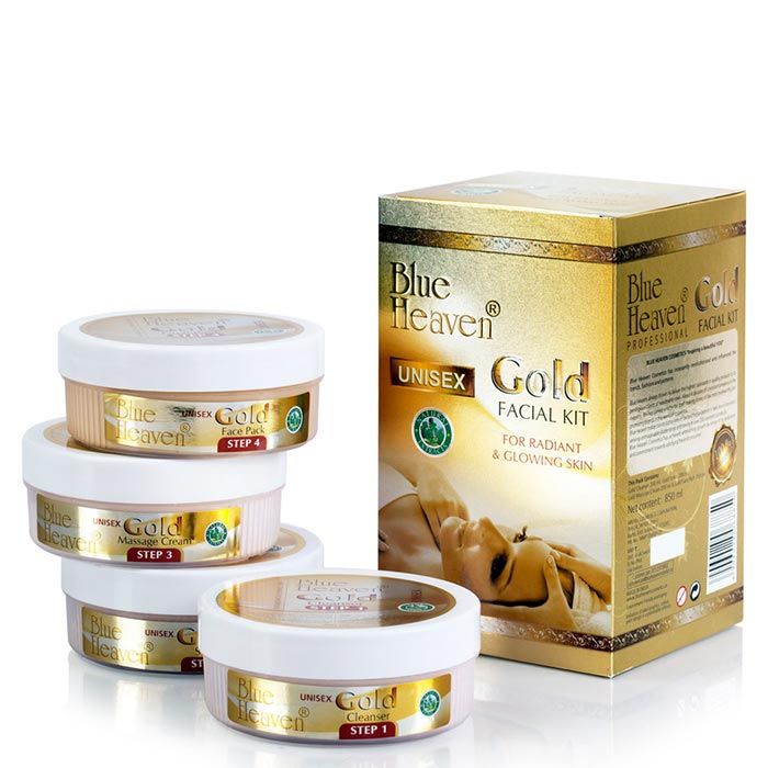 Buy Blue Heaven Gold Facial Kit (850 ml) - Purplle