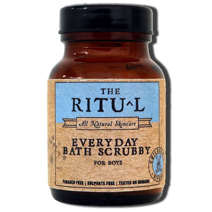 Buy The Ritu^l Bath Scrubby For Boys (100 g) - Purplle