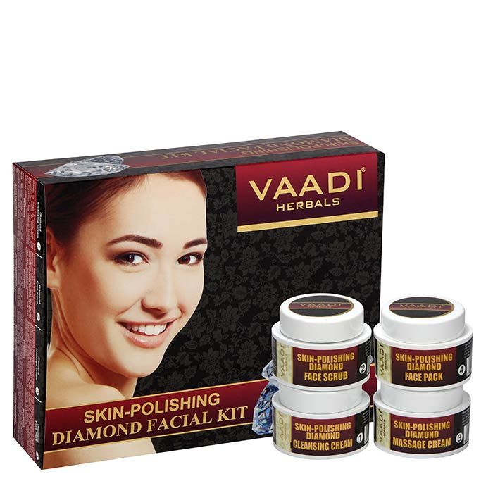 Buy Vaadi Herbals Skin-Polishing Diamond Facial Kit (70 g) - Purplle