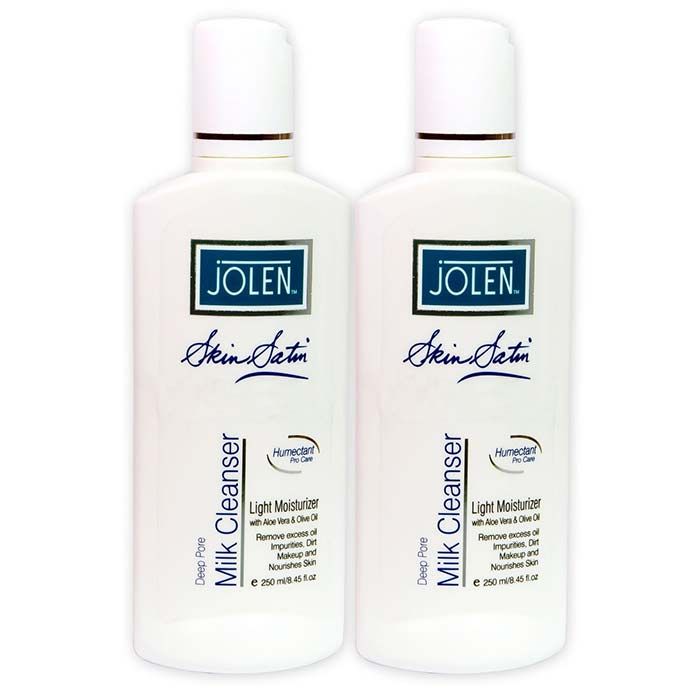 Buy Jolen Milk Cleanser (Twin Pack) (500 ml) - Purplle
