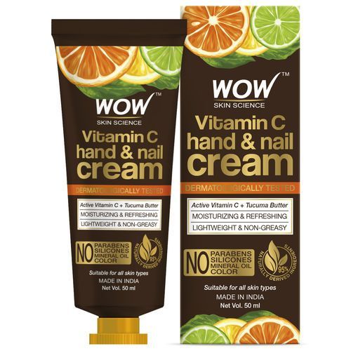 Wow Skin Science Vitamin C Hand & Nail Cream - 50ML