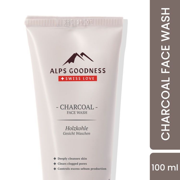 Alps Goodness Charcoal Face Wash (100 ml)