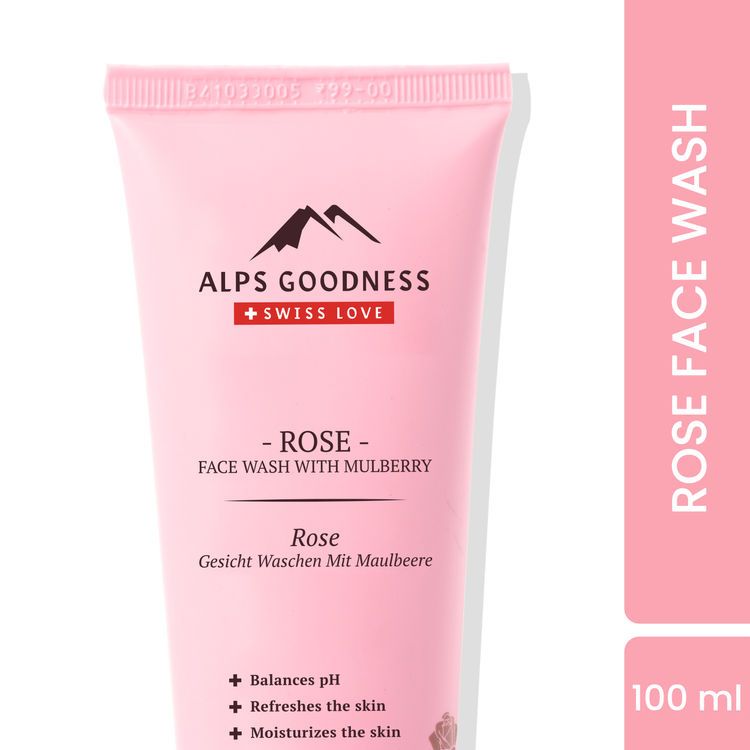 Alps Goodness Rose Face Wash with Mulberry (100 ml)