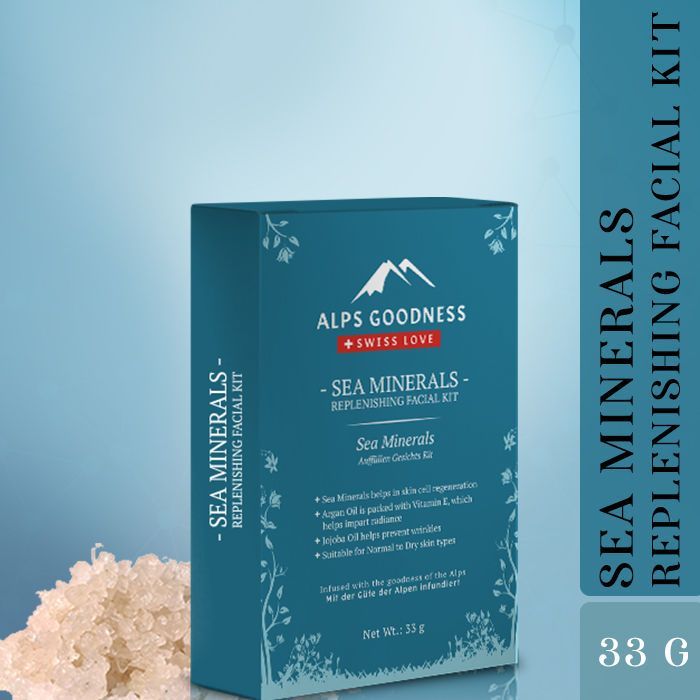 Alps Goodness Sea Minerals Replenishing Facial Kit (33g)