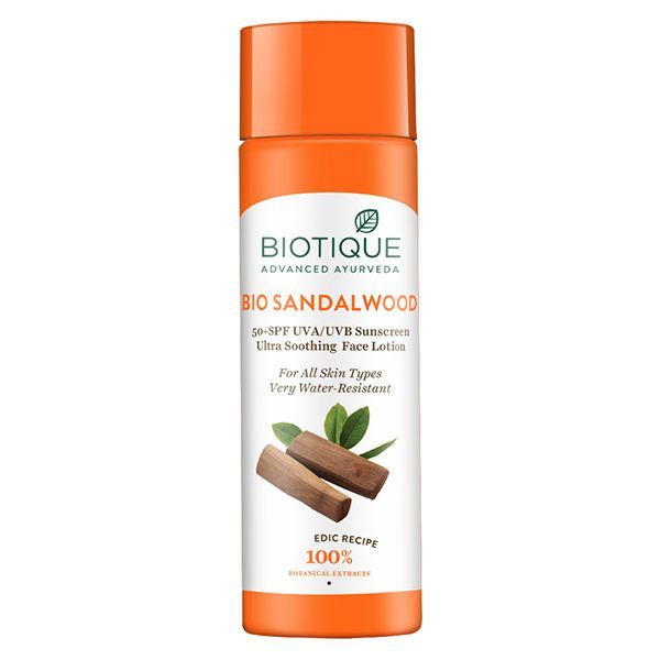 Biotique bio sandalwood spf sunscreen