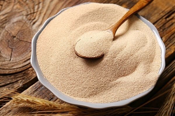 Brewers yeast to improve breast milk