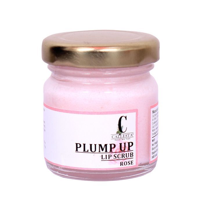 Callesta Plump Rose Lip Scrub - 50GRMS