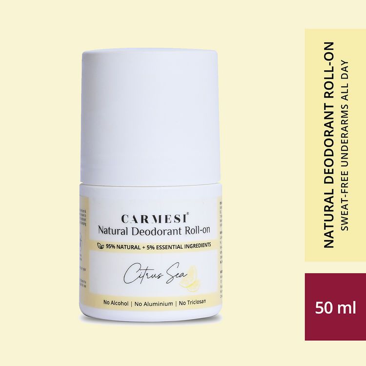 Carmesi Citrus Sea Natural Deodorant Roll On - 50ML