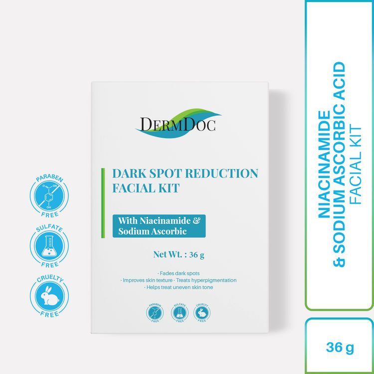 DermDoc Dark Spot Reduction Facial Kit with Niacinamide & Sodium Ascorbic  (36g)