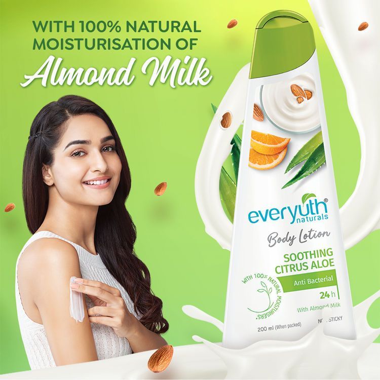 Everyuth Naturals Body Lotion Soothing Citrus Aloe (200ml)