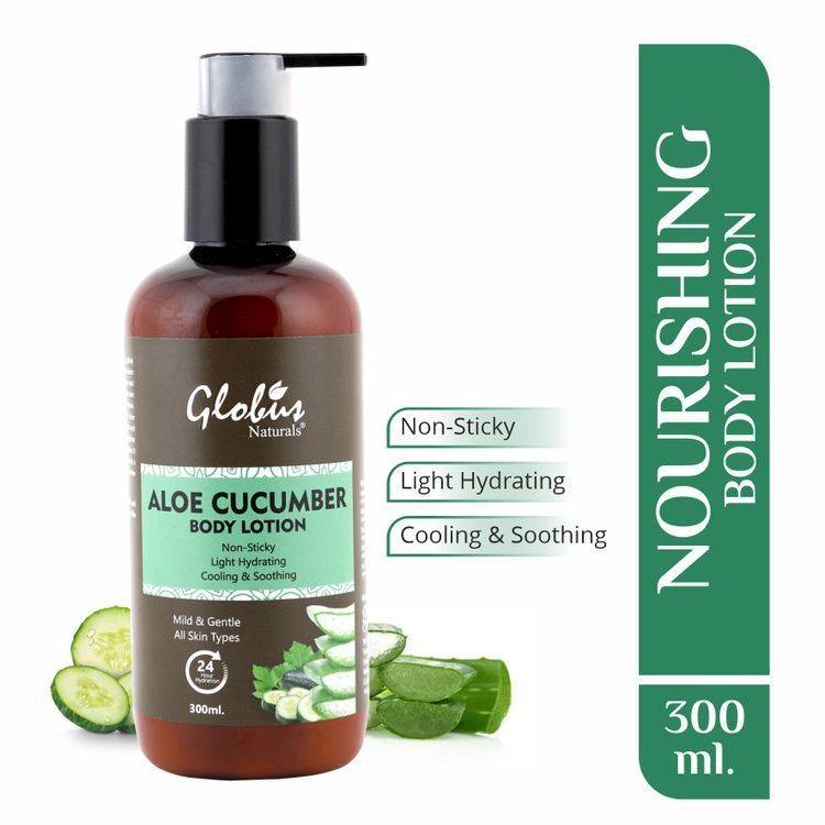 Globus Naturals Aloe vera Cucumber Body Lotion (300ml)