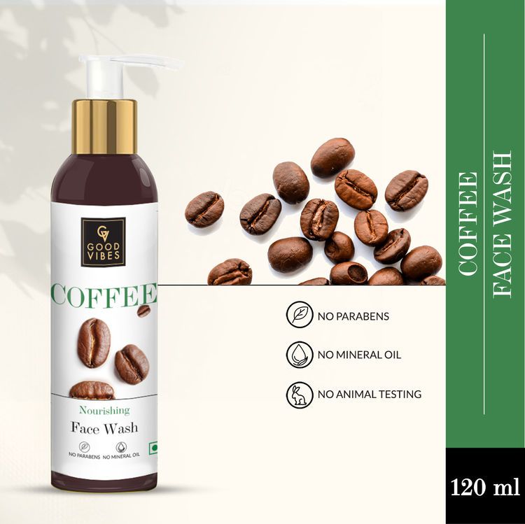 Good Vibes Coffee Nourishing Face Wash - 120ML