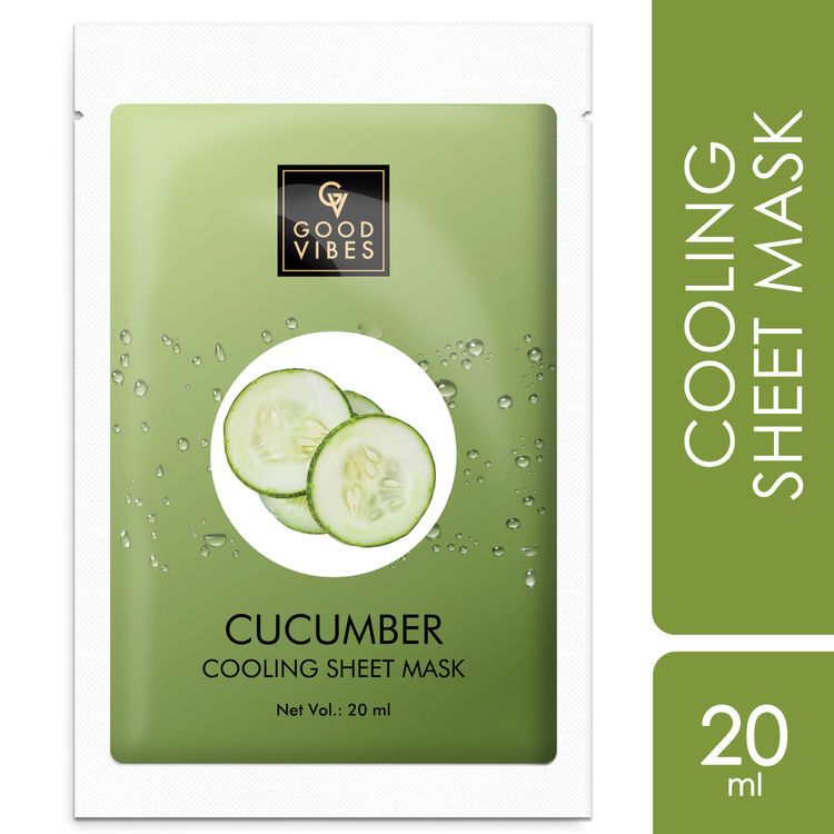 Goodvibes Cucumber Sheet Mask (20ml)