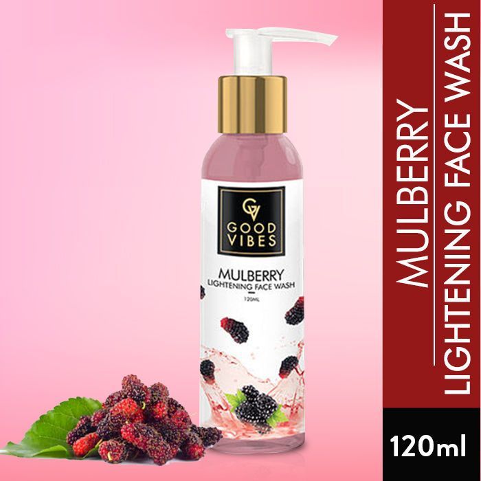 Good vibes mulberry lightening face wash - 120ML