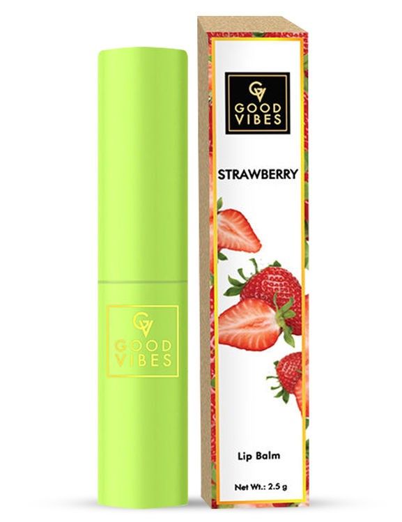 Goodvibes strawberry lip balm (2.5g)