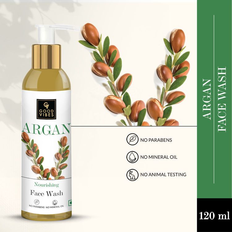 Goodvibes Argan Facewash - 120ML