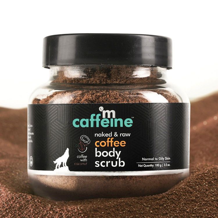 Mcaffeine Naked and Raw Coffee Body Scrub - 100GRMS