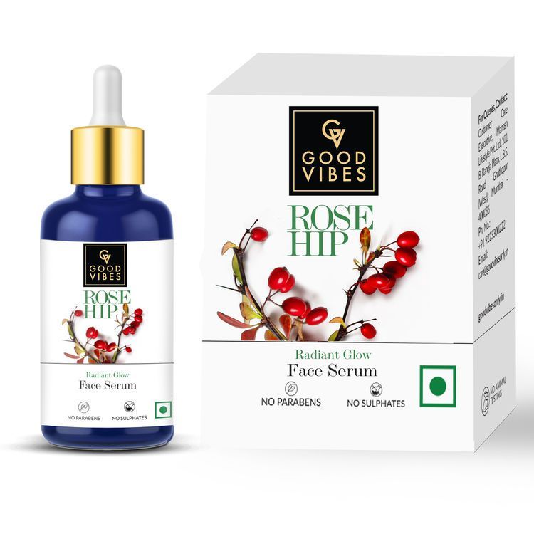 Good Vibes Radiant Glow Face Serum - Rose Hip (10 ml)