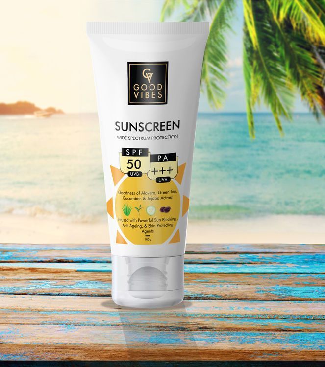 Good Vibes Wide Spectrum Sunscreen with SPF 50 (100 g)