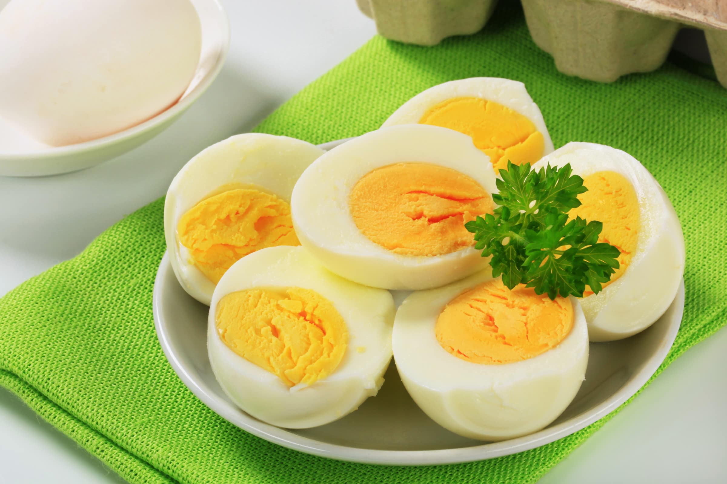 Eggs for skin whitening