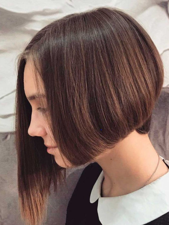 Asymmetrical Bob Cut 
