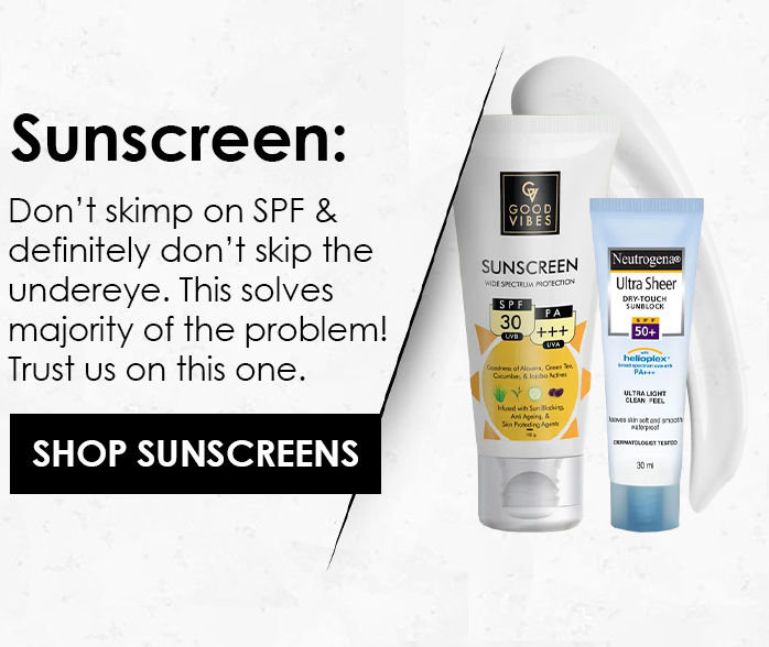 Sunscreen for Dark Circles