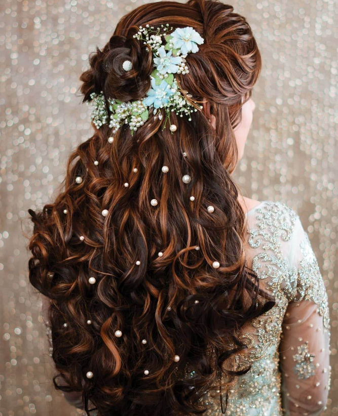 13 Super Fine Reception Hairstyles You Can Experiment On  Shopzters