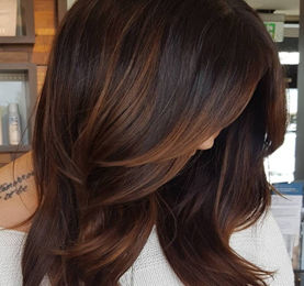 Top 10 Dark Brown Hair Color With Highlights. - Purplle