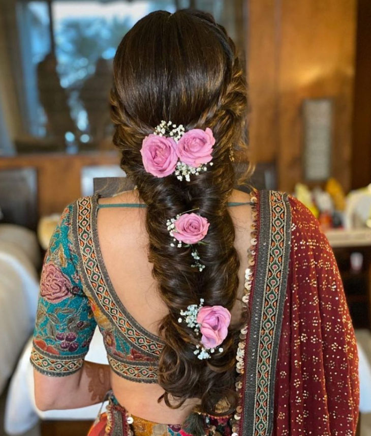 Indian Bridal Trending Hairstyle Ideas  Perfect Wedding Hairdo pics 