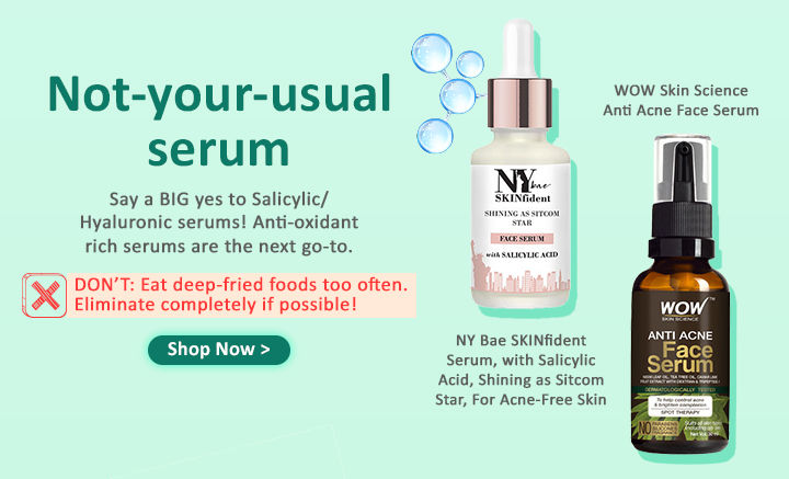 6. Don’t use your regular Serum!