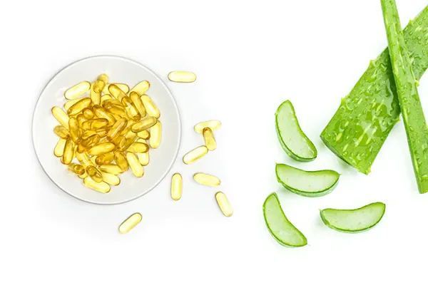 Aloe vera and vitamin E