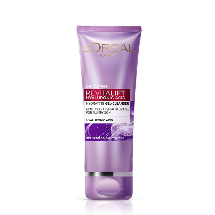 L'Oreal Paris Revalift Hyaluronic Acid Hydrating Gel Cleanser for acne (50ml)