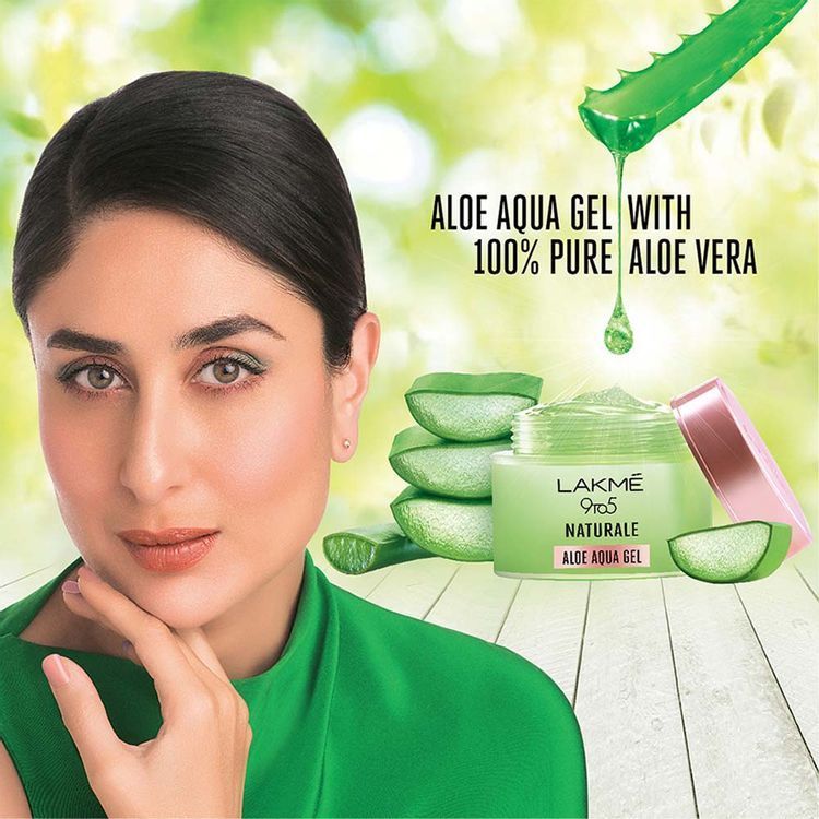 Lakme 9 To 5 Naturale Aloe Aqua Gel (50 g) Online | Purplle