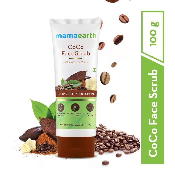 Mamaearth Co Co Face Scrub (100gm)
