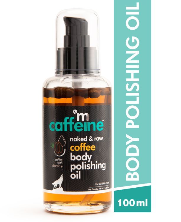 Mcaffeine Naked & Raw Coffee Body Polishing Oil (100ml)