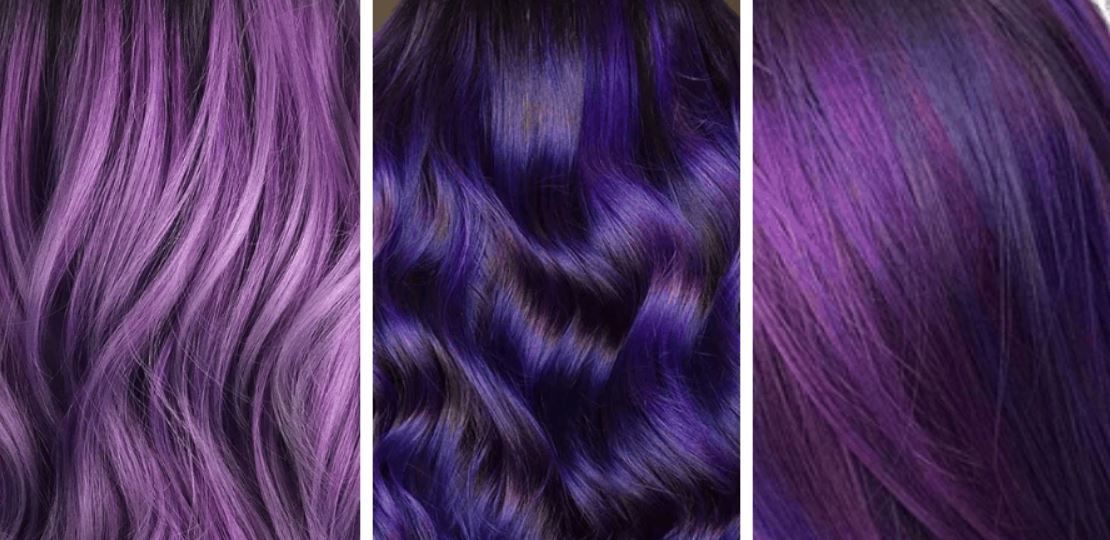 Versatile Choices for Purple Highlights for Black and Brown hair colors -  Purplle