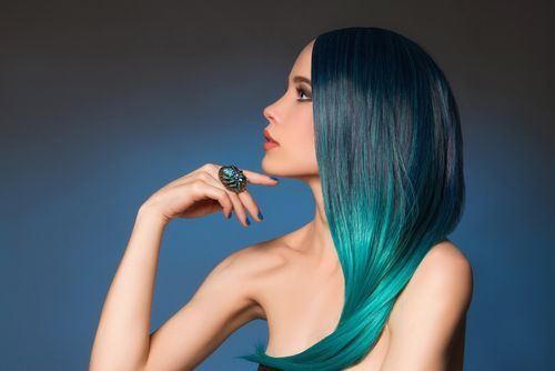 38 Blue Ombré Hair Color Ideas to Try