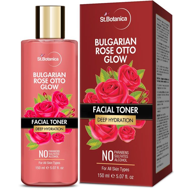 StBotanica Bulgarian Rose Otto Glow Deep Hydration Facial Toner 150ML