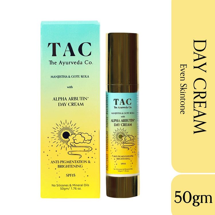 TAC - The Ayurveda Co. Manijstha and Gotu Kola Alpha Arbutin Day Cream