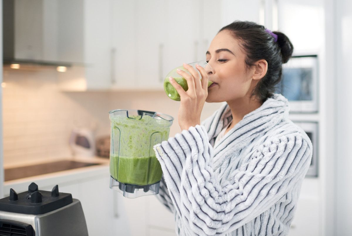 Healthy and Glowing Skin with Green Juice