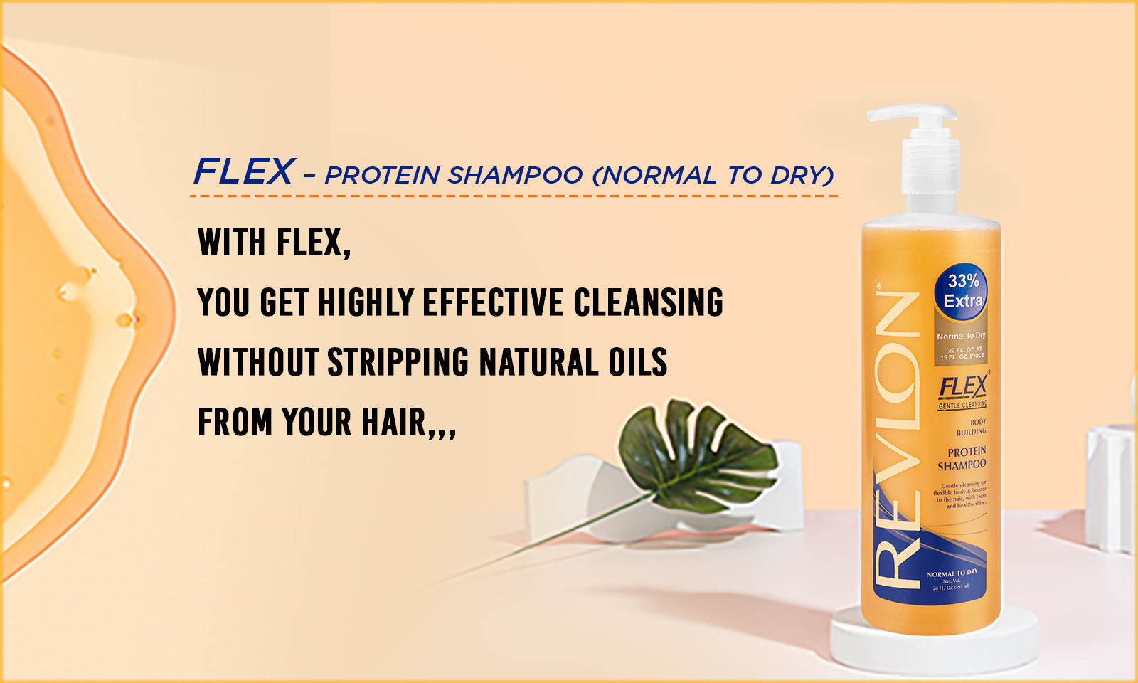 Buy Revlon Flex Body Building Shampoo For Normal To Dry Hair 592 Ml