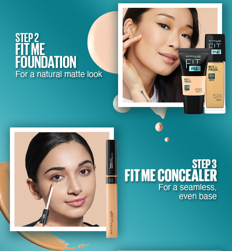 Buy Maybelline NY Fit Me Matte +Poreless Foundation - 115 Ivory (30ml)  Online in India