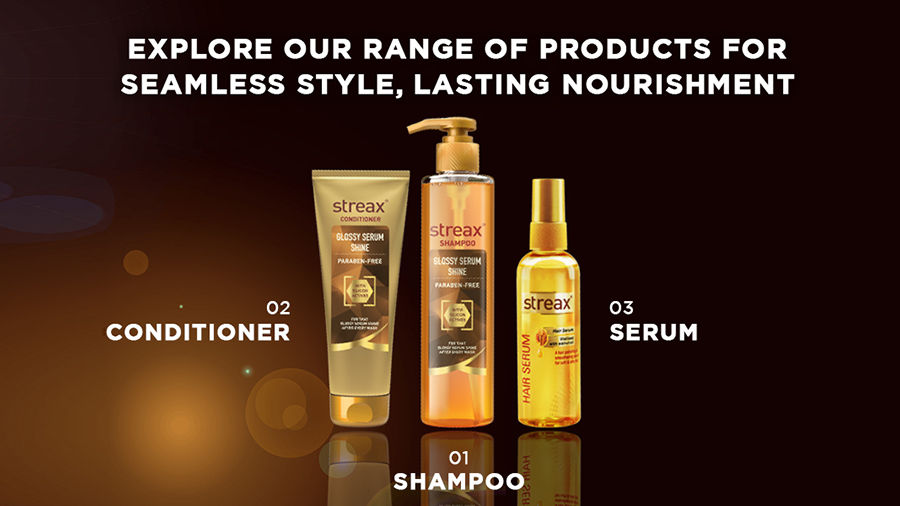 Streax Hair Serum vitalised with Walnut Oil (100 ml)