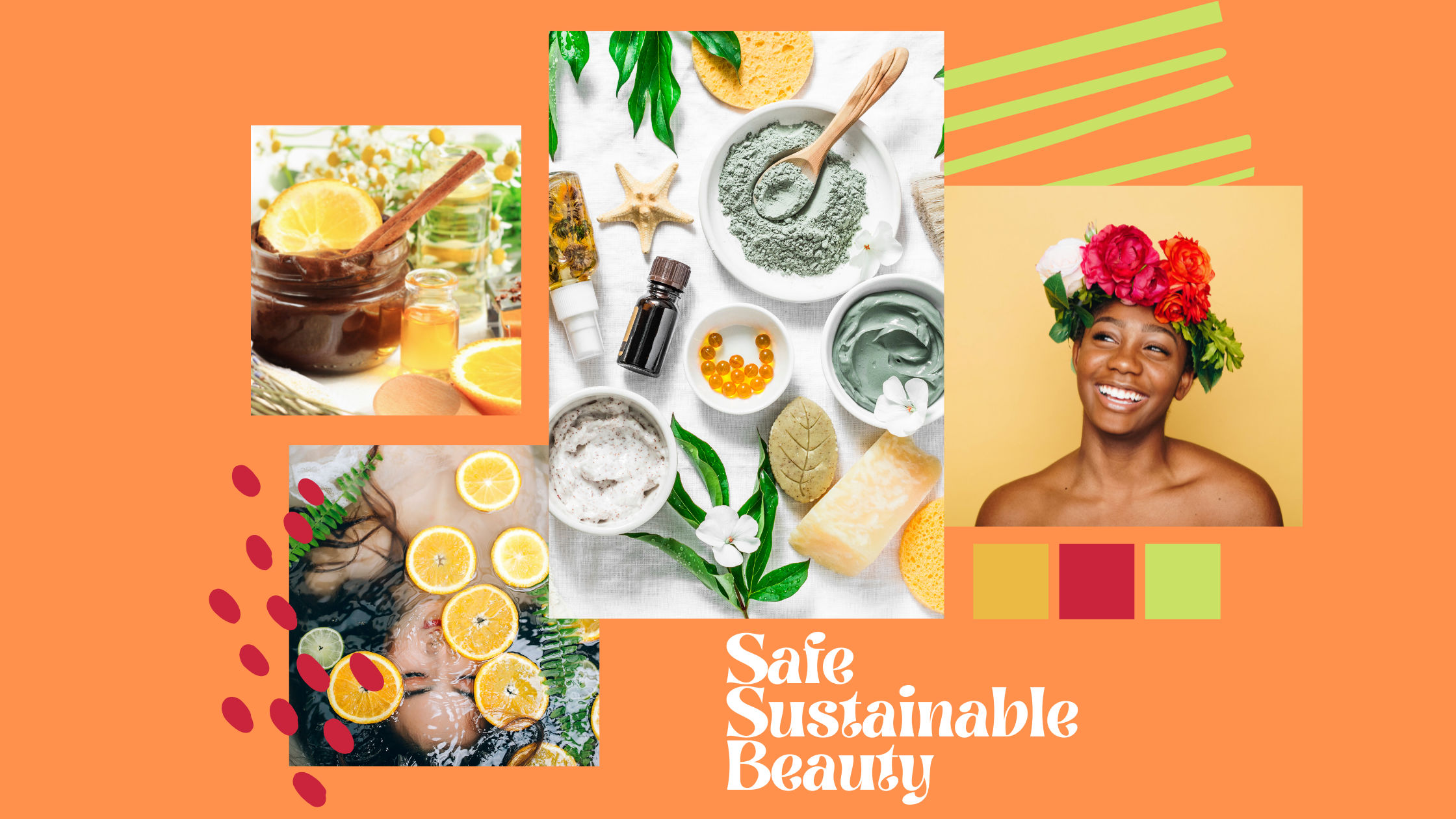 Green Beauty Mood Board
