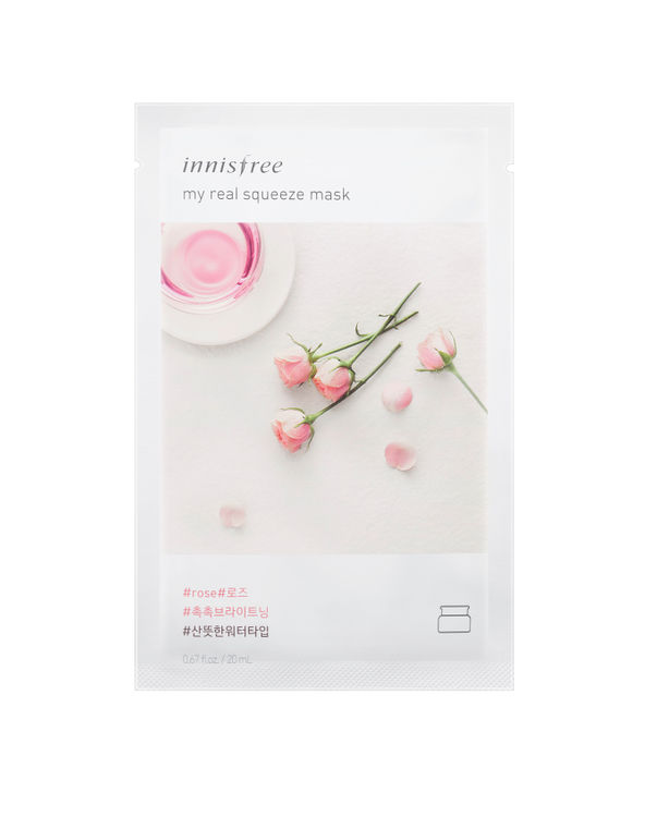 Innisfree My Real Squeeze Mask (Rose) 