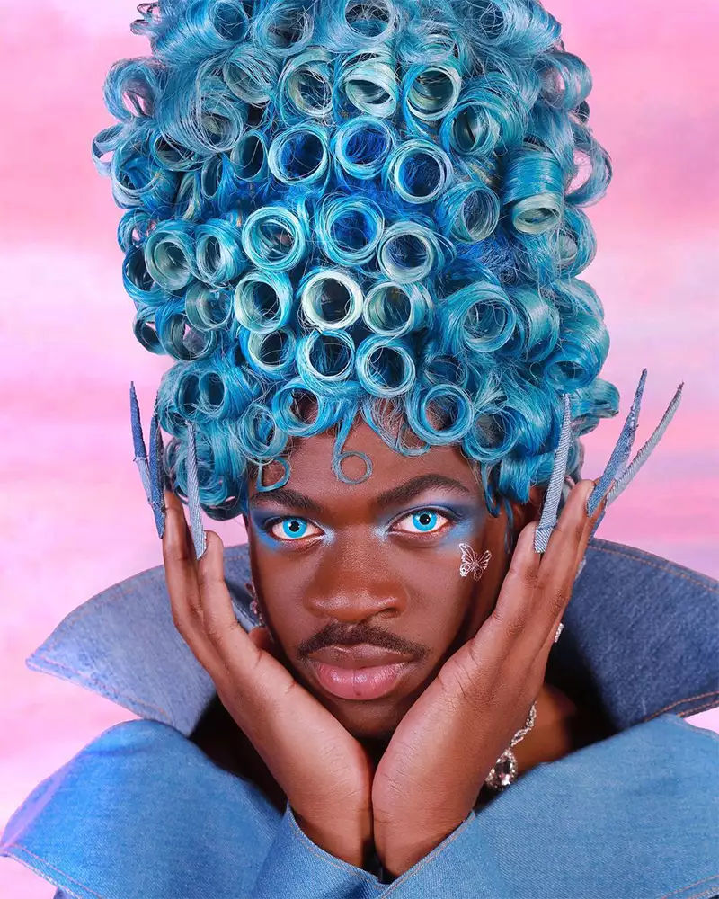 Lil Nas X Montero Makeup Look